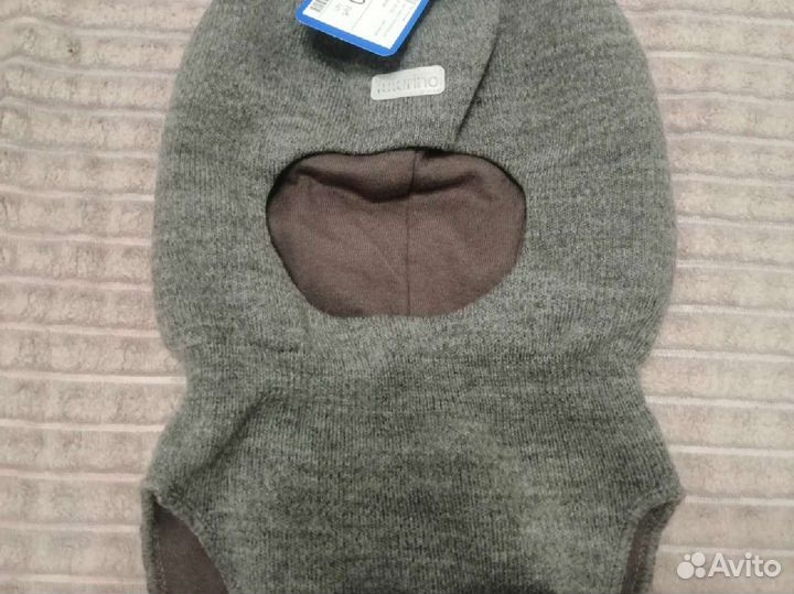 Шапка шлем для мальчика 50 52