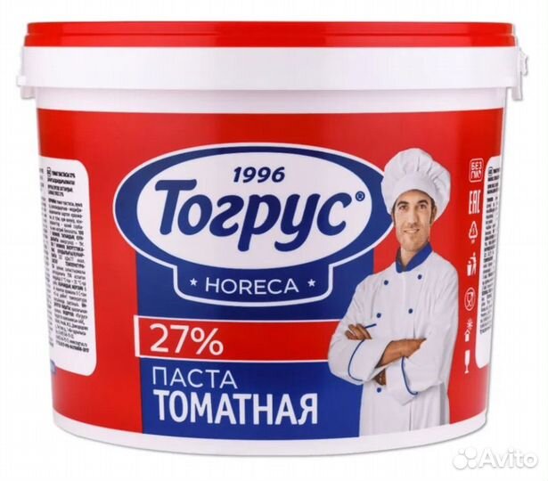 Томатная паста 5, 10л Pechagi, Тогрус, Пицца соус