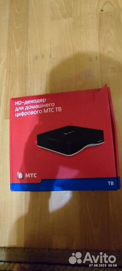 HD- декодер для домашнего цифрового МТС тв