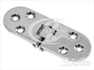 Петля секретерная L80 * W30, хром