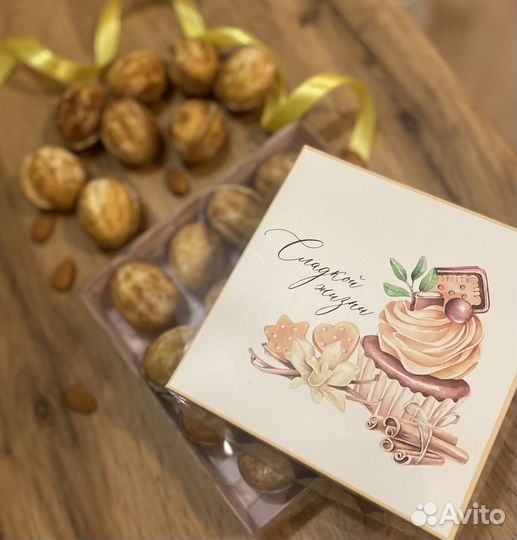 Орешки со сгущенкой