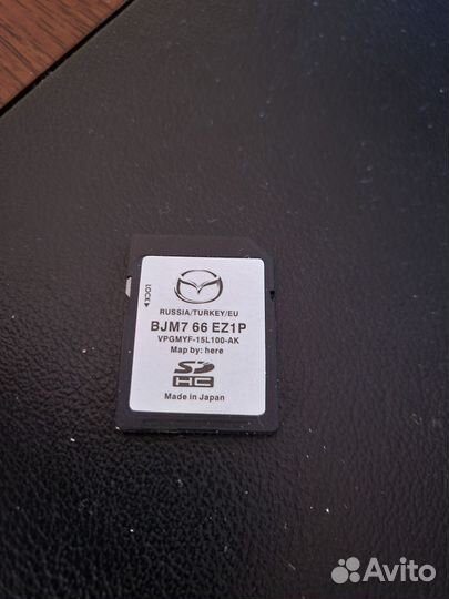 Карта SD навигации Mazda