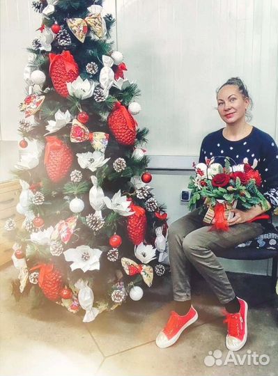 Банты для елки