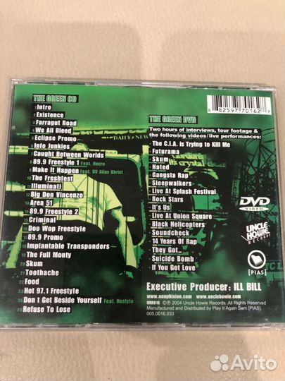 Cd диск Non Phicion “The Green (cd/dvd)