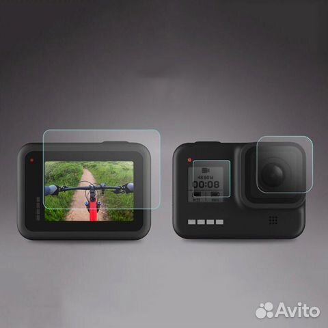 Защитные стекла 3в1 для GoPro Hero 8