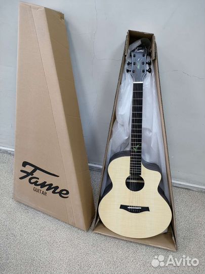 Акустическая гитара Fame Green Leaf Deluxe GL-jf3e
