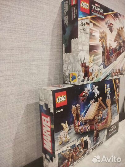 Новый Lego Marvel 76208 Козья Лодка