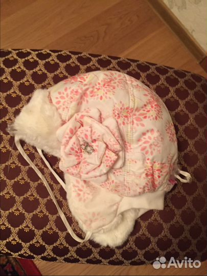 Удобная тёплая шапочка размер 52