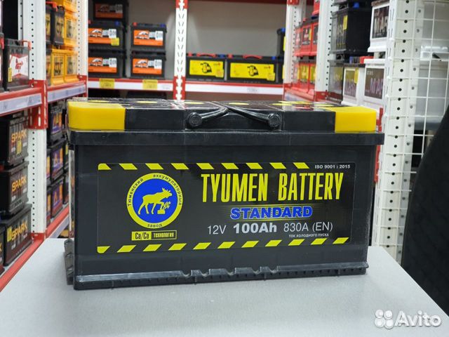 Аккумулятор Тюмень 100ач 830А