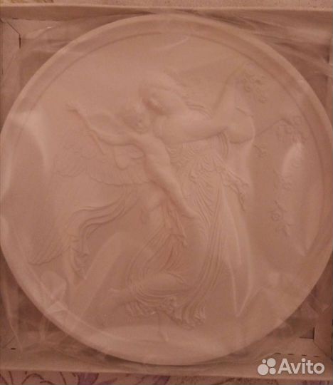 Панно 14 см из гипса из Петергофа