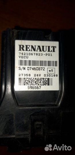 Блок управления Renault