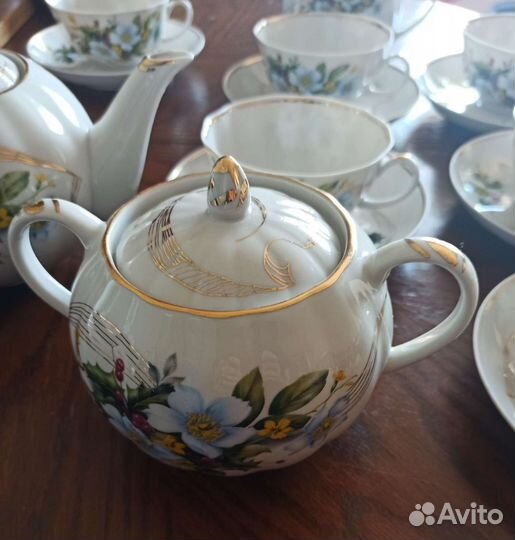 Чайный сервиз Дулево