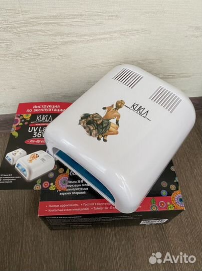 Лампа для маникюра новая