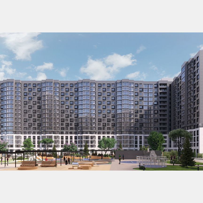 1-к. квартира, 44,2 м², 1/16 эт.