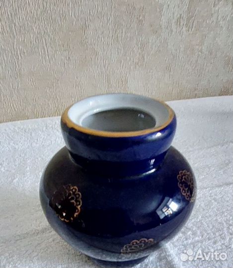 Заварочный чайник+чайница(кобальт).Времен СССР