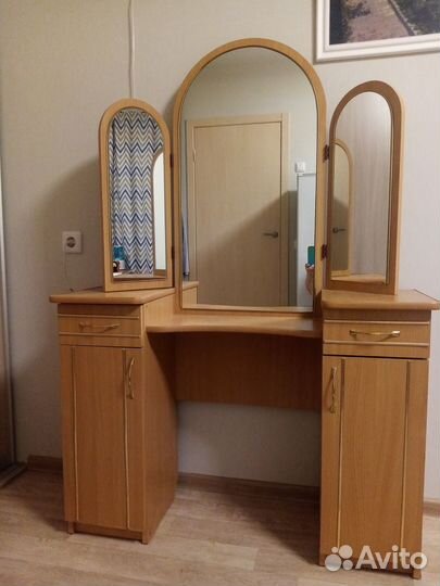 Трюмо трельяж с зеркалом бу