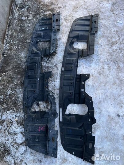 Защита бампера Лансер 10 оригинал