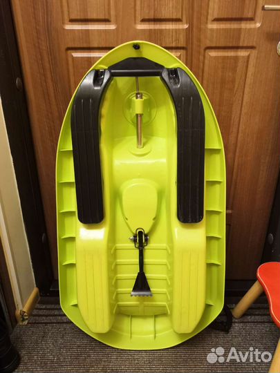 Санки Gimpel с рулём / снегокат