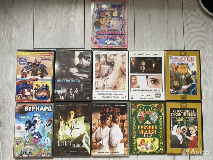 Видеокассеты vhs и dvd фильмы