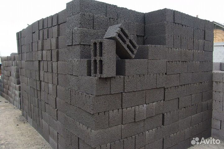 Керамзитоблок стеновой-перегородочный