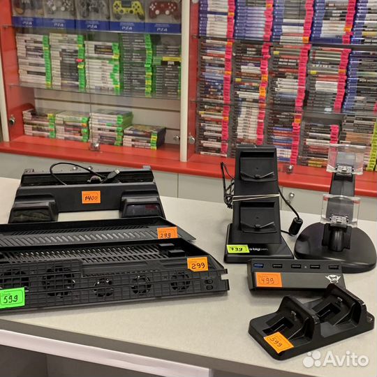 Аксессуары на PS4