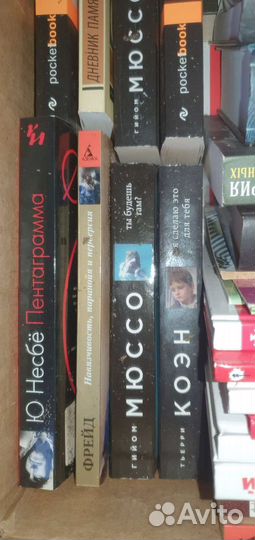 Книги. Мюссо, Несбе