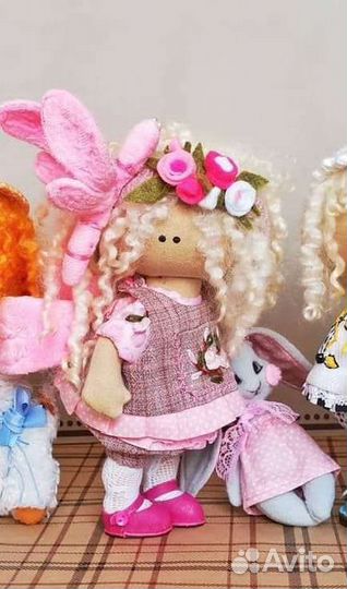 Интерьерная кукла ручной работы