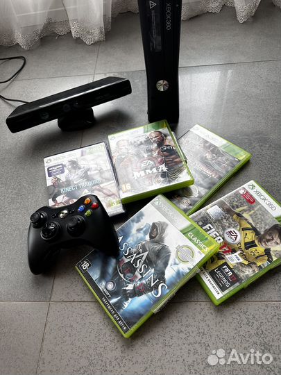 Xbox 360 с играми