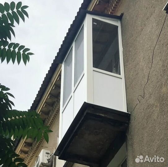 Пластиковые балконы собственное производств