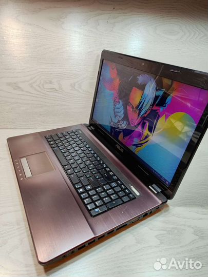 Игровой Asus 17'3/10озуSSD256/i5-2450m/GT540m