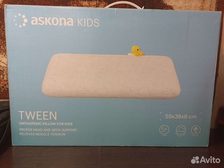 Подушка ортопедическая аскона