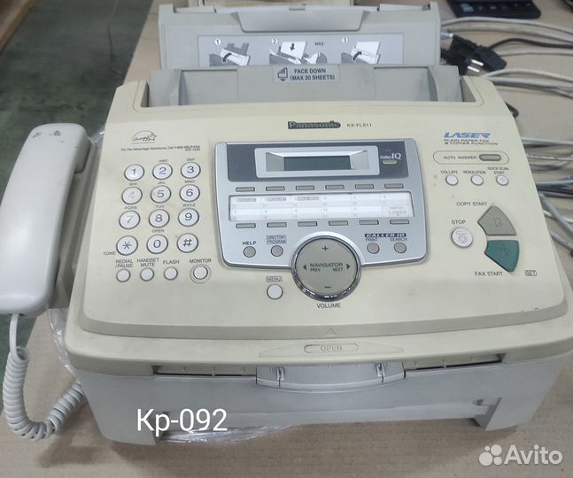 Факсы Panasonic, модемы Zyxel