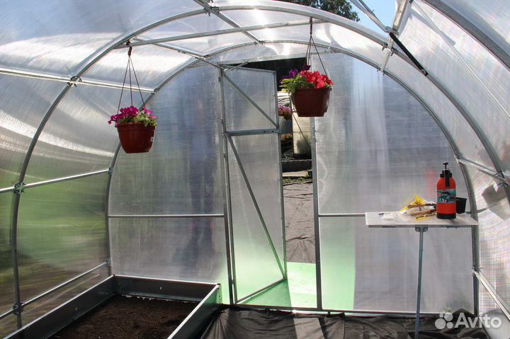 Поликарбонатные теплицы 3х6 метра