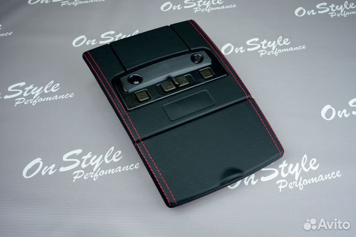 Плафон (передний) с тонированным стеклом Приора