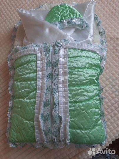 Детский зимний конверт