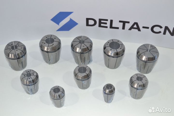 Цанги ERG - ER с каналами сож