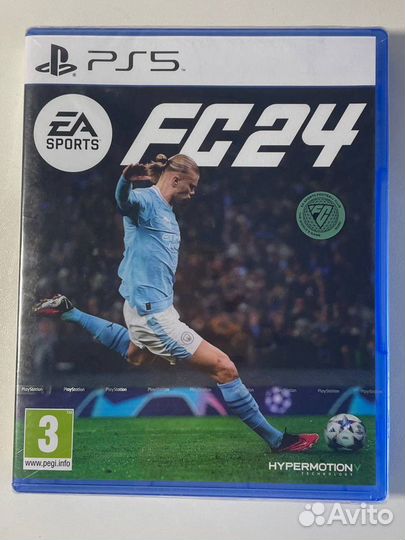 Игры для PS5: FC 24 FIFA 24 (Русская версия)