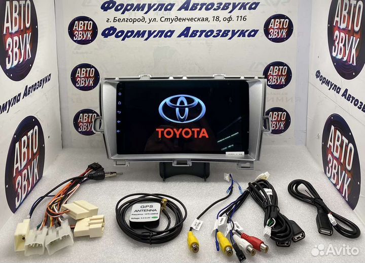 Головное устройство Toyota Prius 3 2009-2015 1-16