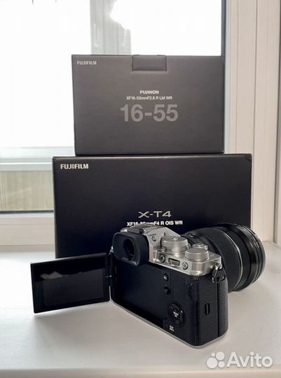 Фотоаппарат Fujifilm xt4+16-55 2.8 и XF56mmf1.2R