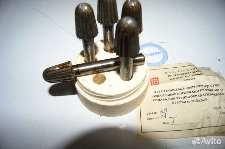 Борфрезы вк8 СССР