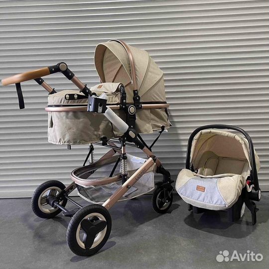 Коляска 3в1 +Автокресло