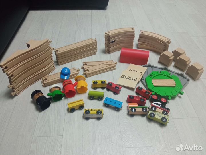 Деревянная железная дорога IKEA