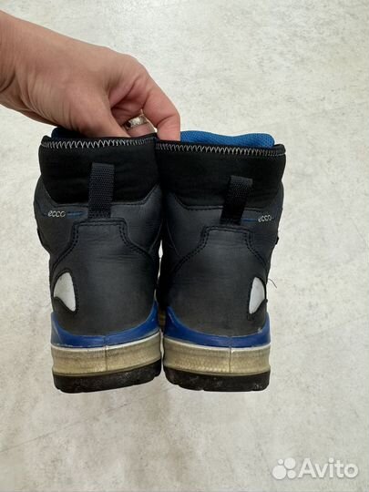 Ботинки зимние 32 размер Ecco б/у