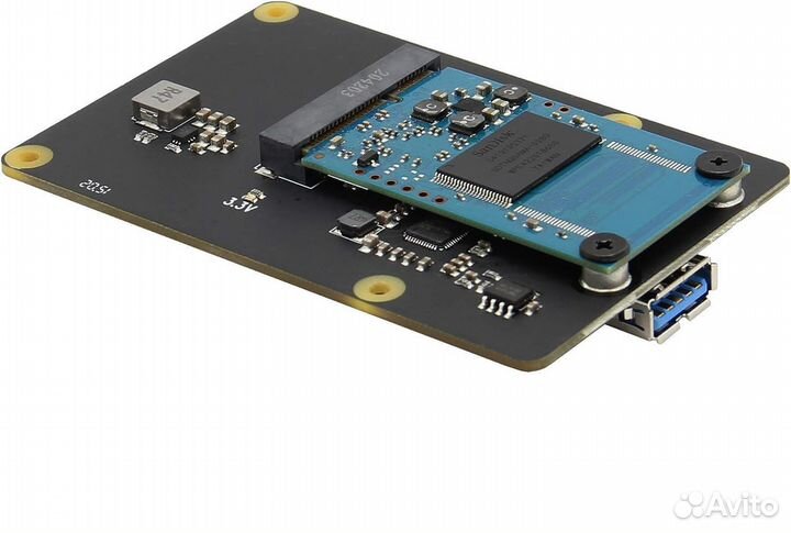 Плата расширения X857 msata SSD диска для Raspberr