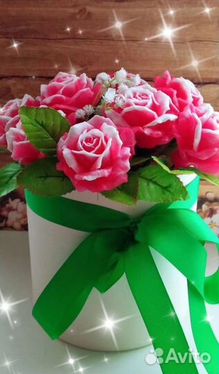 Букеты из мыла ручной работы