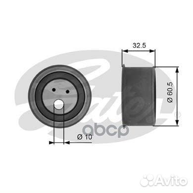 Натяжной ролик привода грм PowerGrip T41054 Gates