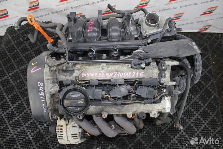 Двигатель volkswagen BKY, 1400 куб.см Контрактная