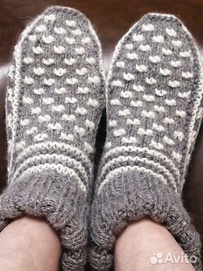 Носки вязаные ручной работы