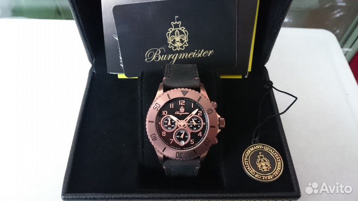Мужские часы Chronograph Burgmeister