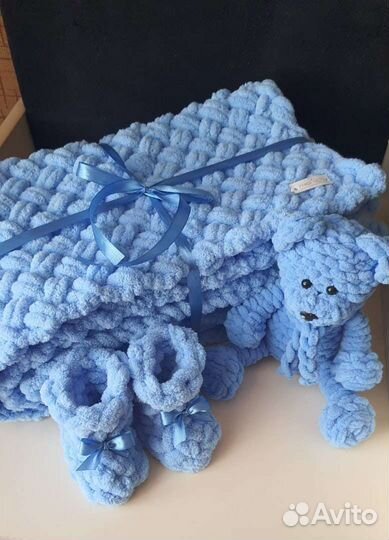 Плюшевый набор для новорождённого